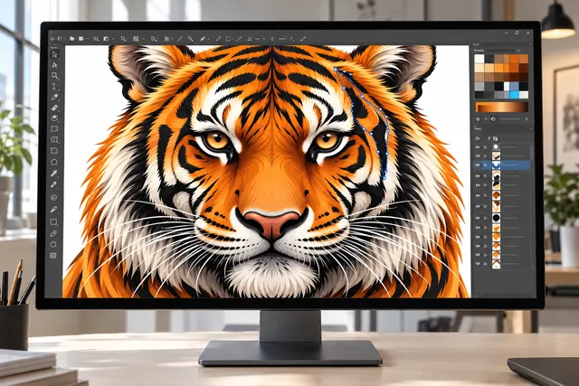 CorelDRAW Tiger