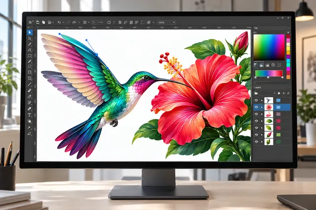 CorelDRAW Hummingbird