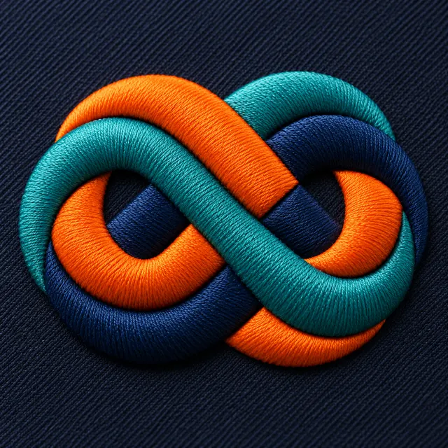 Infinity Knot 3D Puff